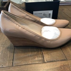 Cole Haan Nude Wedges